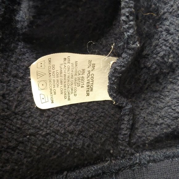 Cleveland Indians Jacobs Field Mens XXL Hooded Sweatshirt Gear For Sports Navy - Picture 5 of 6